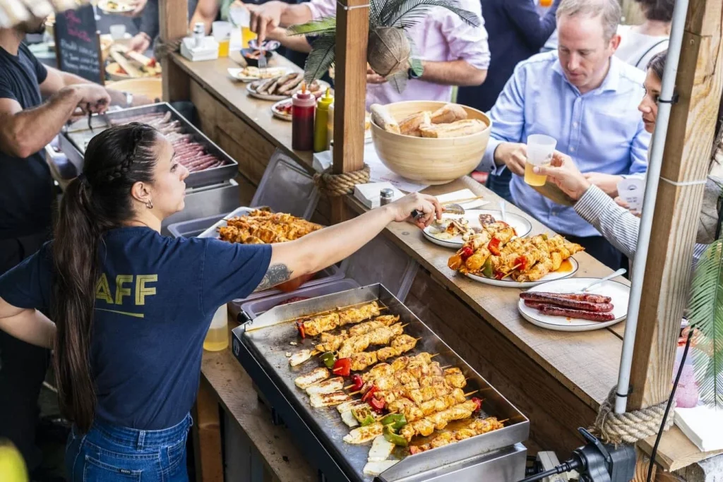 Sand Fabrik Séminaire entreprise Guinguette Barbecue