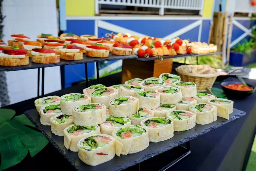 Sand Fabrik Traiteur Séminaire entreprise Menu 15 pièces Cocktail