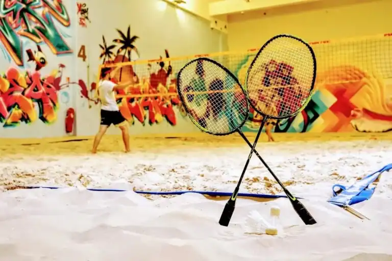 Sand Fabrik Activités Badminton Team Building
