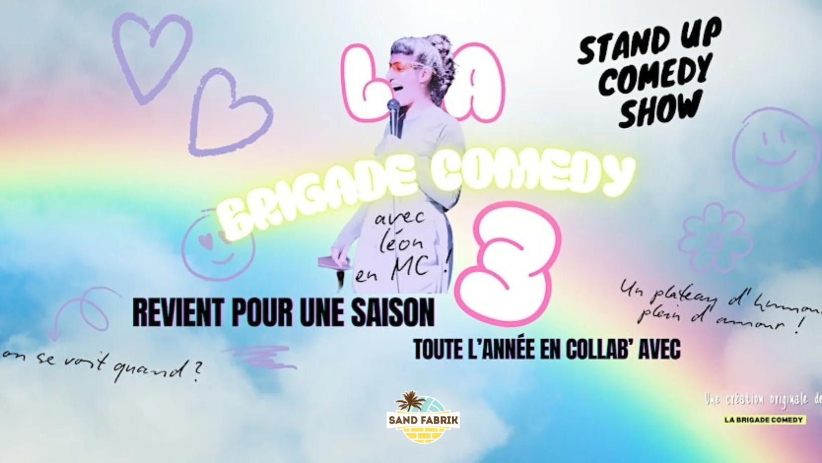 Soirée Stand Up – La Brigade Comedy